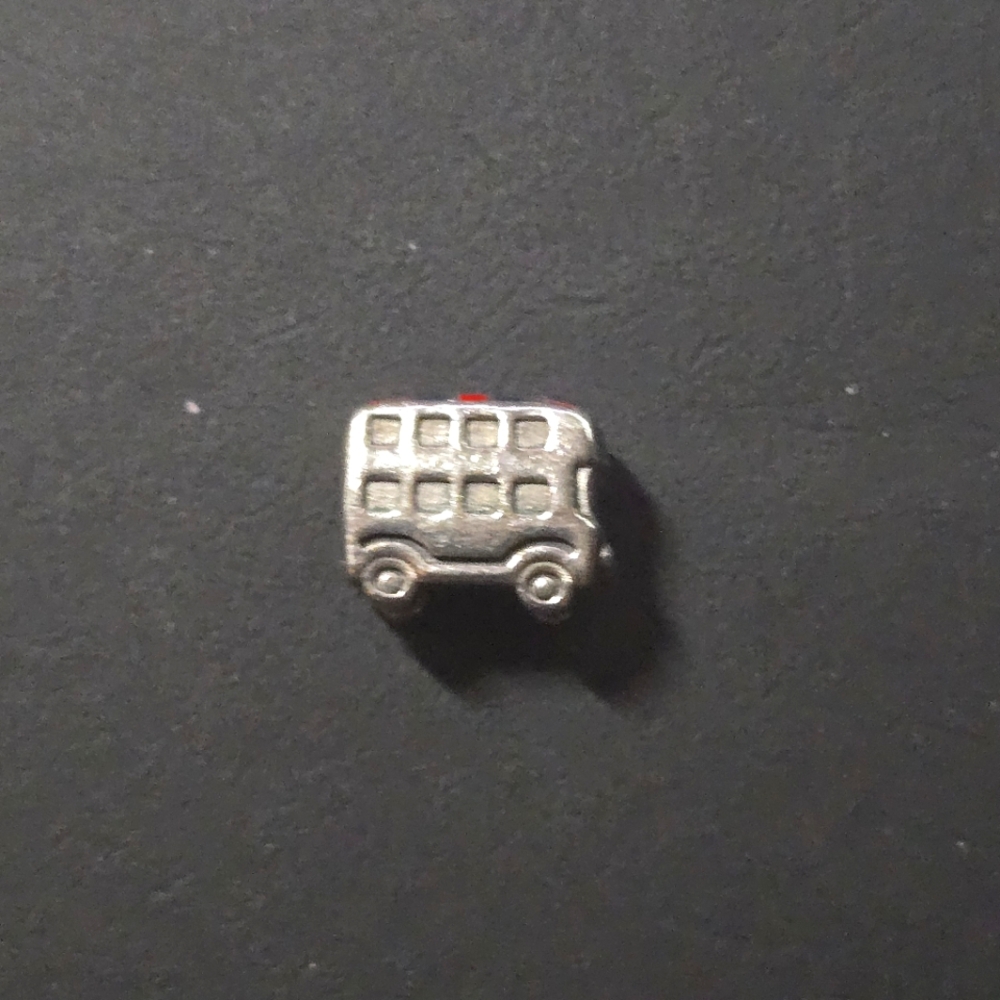 Pandora Silver Bus Charm